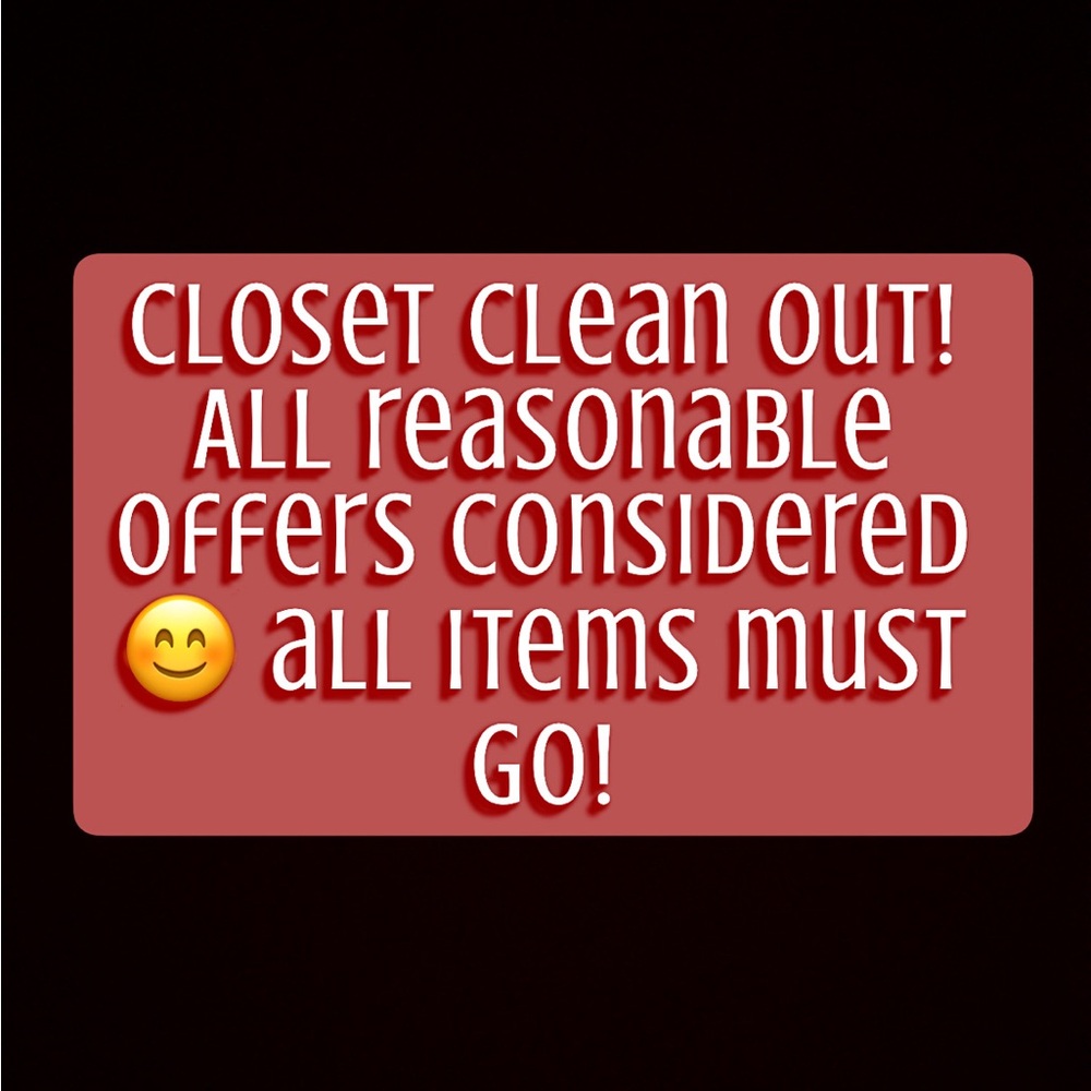 Closet Clean Out